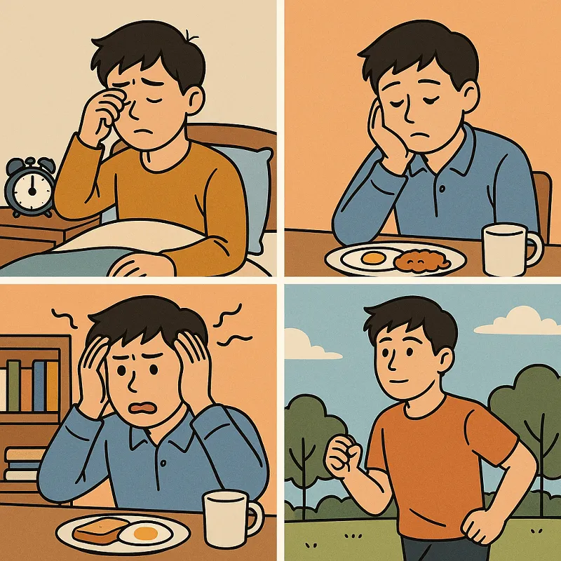 아침에 입맛이 없을 때 원인